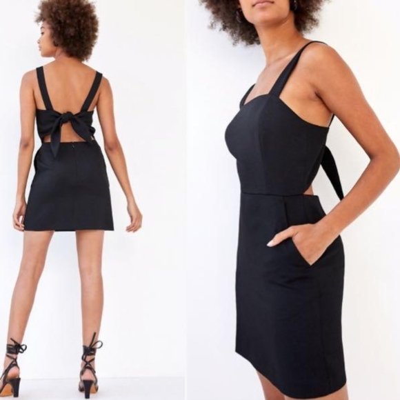 Aritzia | Wilfred Ecoulement Tie Back Mini Dress - Picture 7 of 7